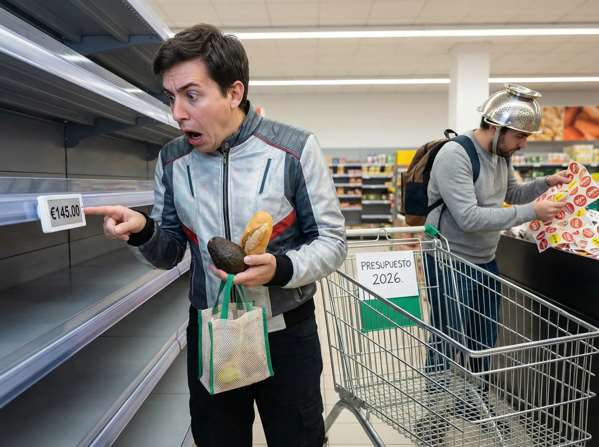 La cesta de la compra en 2026: precios al alza, bolsillo en apuros